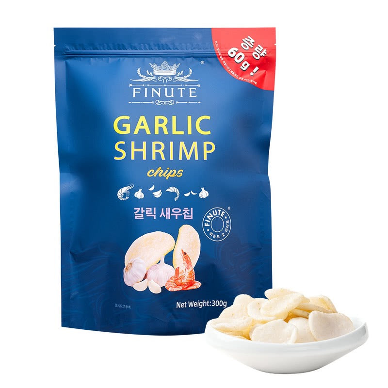 Finute Garlic Shrimp Chips - 300g